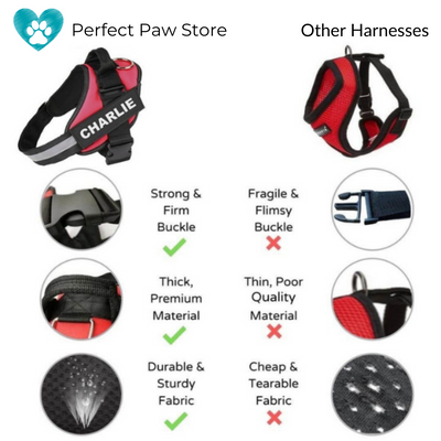 VASTARA™   - CUSTOM FIT NO-PULL DOG HARNESS